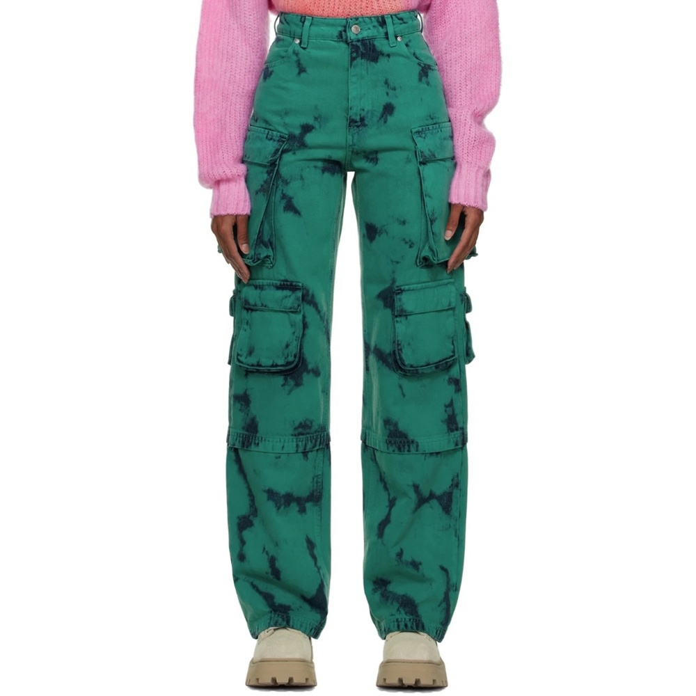 MSGM x SSENSE Exclusive Green Jeans Size 6/42